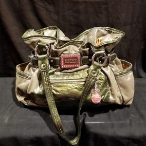 Kathy Van Zeeland Gold Purse